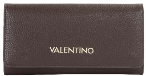 Valentino Purse Alexia Wallet with Flap Moro Brown