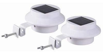 Kingavon 2 Solar Gutter Lights-White
