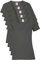 Fruit of the Loom Women Valueweight 5 T-Shirt, Grey (Light Graphite GL), 12 (Manufacturer Size:M/12) pack of 5