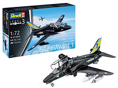 Revell 04970 BAe Hawk T.1 - Modellino per principianti, non laccato