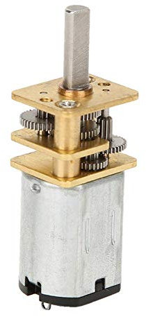 GA12-N20 DC 3V Getriebemotor Geräuscharmes Getriebe mit hoher Torsionsreduzierung 15-1000 U/min, mit Metallgetriebe(15RPM)