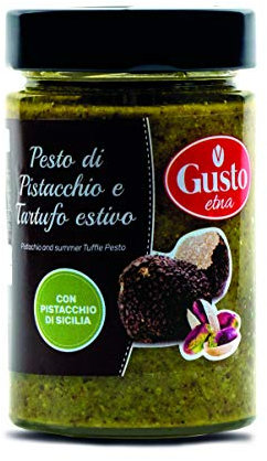 PESTO DI PISTACCHIO E TARTUFO 190G