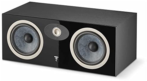 Focal Theva Center - 2-Way Center Channel Speaker with 6.5-Inch Drivers, Sold Individually, Black - FTHEVACCBK