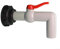 IBC - Grifo adaptador de tanque de 1 pulgada S60 x 6 (1 pulgada)