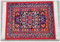 Egurs Teppich Mauspad Teppich Maus Pad Oriental Persian Mini Teppich Mauspad mit Quaste Klein Mousepad orientalischer Teppich Computer Mousepad Lustiges Büro Zubehör für Tischdekoration A01