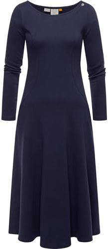 Ragwear Damen Jersey Shirtkleid Langarm Sweatkleid Winterkleid Appero Long XS-XXL