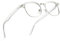 Cyxus Blaulichtfilter Brille Herren Damen Ohne Stärke Browline Brille Computer Schutzbrille Bildschirmbrille Gaming Brille（8056T34 Durchsichtig）