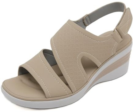 Générique Chaussure Pied Nu Femme Sandales Mode Femme Mules Bout Ouvert Plateforme Pantoufles Compensées Chaussons D'Été Confortables Chaussures De Plage #