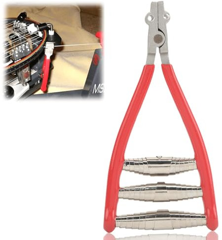 Anfangsklemme für Tennis starterklemme Tennis Startklemme, Tennissaitenklemme, Badmintonschläger-Startklemme, Tennisschläger, 3 Federstarter, Saitenwerkzeug Bespanmachines & -gereedschap