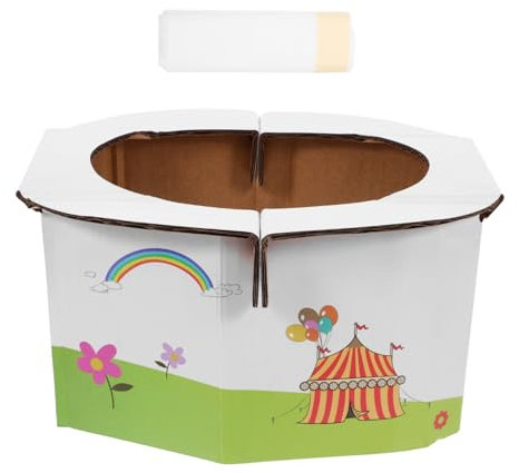 BESTonZON 1pièce Potty Pliable Et Portable Pour Garçon Fille De Voyage Réducteur De Toilette Pour Garçon Fille Avec Pratique Et Compact Pour Camping Et