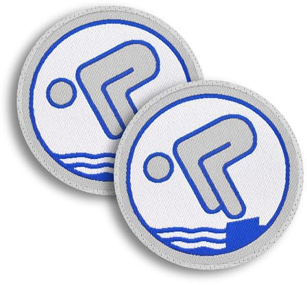 Seepferdchen® 2er Set offizielles Silber Schwimmabzeichen zum Aufnähen | DSA Silber Abzeichen | Silber Abzeichen zum Aufnähen | Freischwimmer | lasergeschnitten