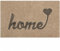 Lzuso Heart and Home Outdoor Door Mat Front Door Indoor Cute Doormat With Non-Slip Rubber Backing Floor Mat for Outside Entry Yard Garage,High Traffic Areas 28×18 Inch Brown