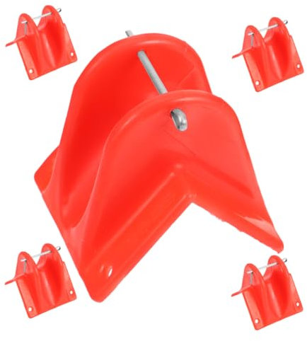 YARNOW 5pcs Climbing Rope Protector Accessories for Edge Protector for Rope Climbing Rope Edge Protector Emergency Safety Rope Protector Climbing Ropes Protecting Supply Thickened Pe Red