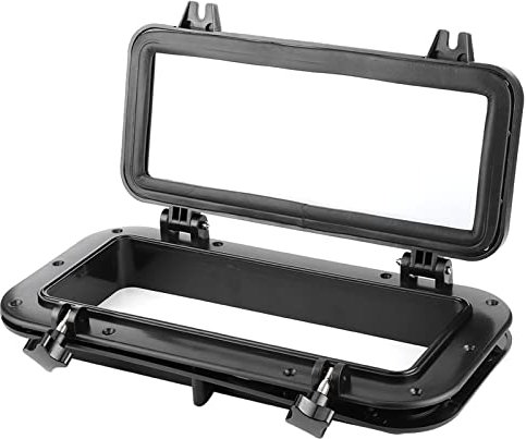 Rectangular Boat Porthole,4mm Tempered Glass Window for RV Yacht,400x200mm Boat Accessory