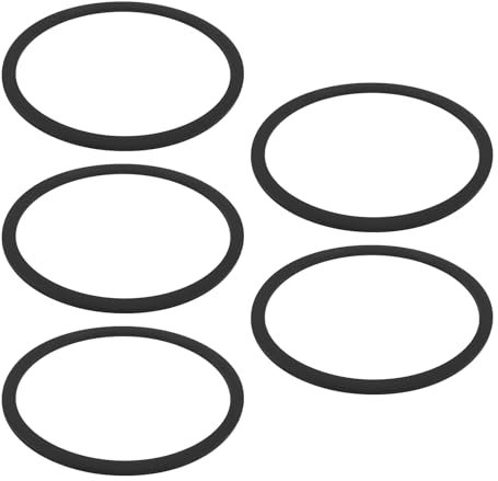 LT Easiyl 5 juntas de tapa de quemador compatibles con Cramer compatible con cocina integrada Dometic de acero inoxidable negro (59 x 52 x 1,5 mm)