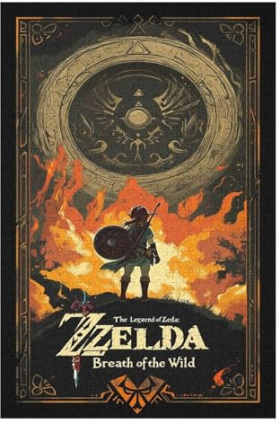 1500 Piece Wooden Jigsaw Puzzle The Legend of Zelda England. Puzzle Game for Adults And Teenagers(57 * 87cm)