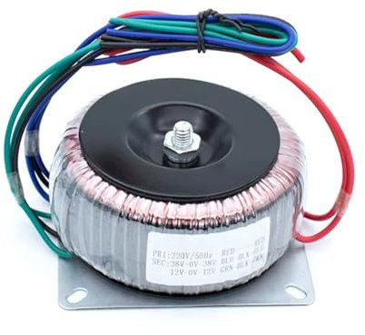 Terphadp Alimentation Électrique de Transformateur Circulaire de 300 Watts Transformateur D'Amplificateur de Puissance D'Étage et Arrière de Cuivre Haute Puissance 220 V