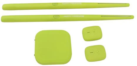 Aumotop Tragbares Virtuelles Schlagzeug-Set, Langlebiges Schlagzeug für Anfänger, Erwachsene, 3D-Bewegungserkennungstechnologie für Zuhause, Büro, Outdoor (Grün)