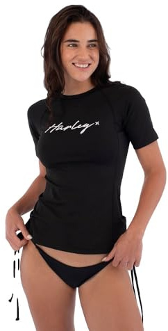 Kurzärmeliges Lycra-Surfshirt für Damen