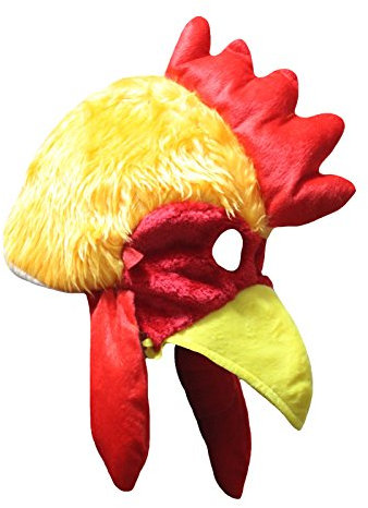 Petitebelle Orange Huhn Kostüm Hut (Orange, Einheitsgröße)