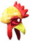 Petitebelle Orange Huhn Kostüm Hut (Orange, Einheitsgröße)