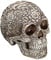 Gazechimp Menschlichen Schädel mit Blumen - Modell, Haus Tisch Ornament Halloween-Dekor