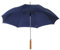 eBuyGB Pack of 6 Automatic Wedding Photographer Parasol Folding Umbrella, Long Umbrella with Stick Handle Rain Stick Umbrella, Umbrella, Colourful - Blue 37 Inch / 94cm Span 84cm Length