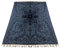Lorenzo Cana Luxus Wolldecke jacquardgewebt aus feinster Wolle vom Merino - Lamm Paisley Blau Schwarz Goldgelb Wohndecke Gemustert Decke Wolle Sofadecke Kuscheldecke Plaid 140 cm x 200 cm 96262