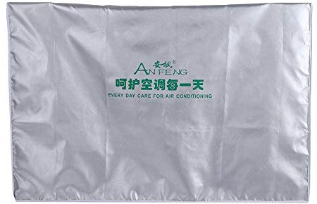 Air Conditioner Cover, Waterproof Dustproof Outdoor Air Conditioner Protective Cover Home Window Unit (2p(80 * 26 * 57))