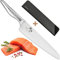 KAI Seki Magoroku Shoso - Coltello da ufficio, 12 cm, con protezione lama 07) Kochmesser 21cm