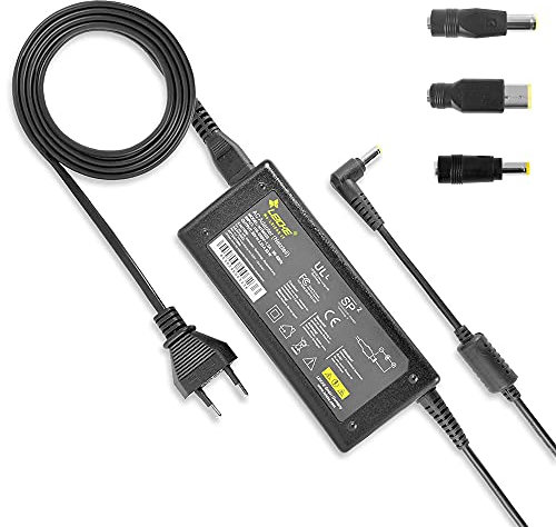 LEICKE Fuente de Alimentación Universal 19V - 20V 2,25A 2,37A 3,25A 3,42A 45W 65W para Computadora Lenovo Thinkpad Cargador de portátil Adaptador AC para Acer ASUS Toshiba Medion HifiBerry AMP2