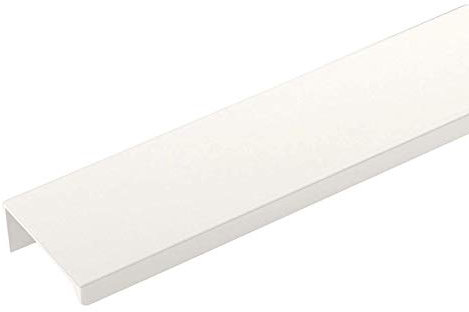 SOTECH Möbelgriff Blankett Jane 680 mm weiß Ral 9003 BA 4 x 160 mm Schrankgriff zur Montage an der Frontinnenseite inkl. Befestigungsschrauben