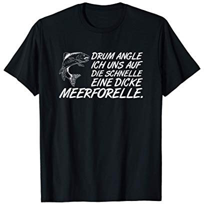 Meerforelle Lachsforelle Fischen Meerforellen Blinker MeFo T-Shirt