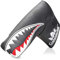 Craftsman Golf Black Synthetic Leather Shark Golf Blade Putter Cover Headcover