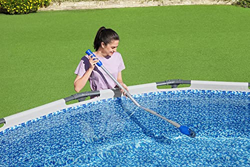 Bestway Flowclear AquaTech - Aspiradora inalámbrica para Piscina, Color Gris