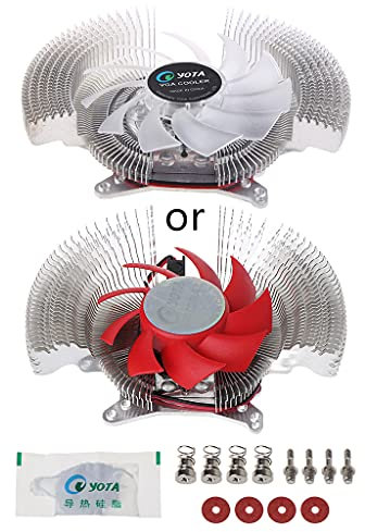 GUMEI Dissipatore di Calore VGA PC Computer Scheda Video di Raffreddamento Ventola di Raffreddamento Dissipatori di Calore per NVIDIA ATI Geforce