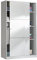 Mobelcenter, Armario 2 Puertas Correderas Matrimonio o Juvenil con 3 estantes y Barra de Colgar, Color Blanco Brillo, Medidas: Ancho: 120 cm x Fondo: 50 cm x Alto: 200 cm (1415)