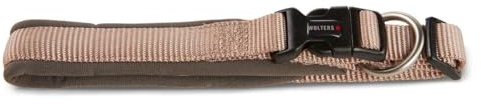 Wolters Halsband Professional Comfort, Farbe:champanger/trüffel, Größe:35-40 cm x 30 mm