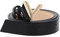 Valentino Damen Divina Gürtel, Nero/ORO, Small