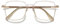 VEVESMUNDO Blaulichtfilter Lesebrille Metall Groß Stylisch Rechteckig Anti Blaulicht Lesehilfen Sehhilfe Brille für Damen Herren (1 Stück Braun Brille, 0.5)