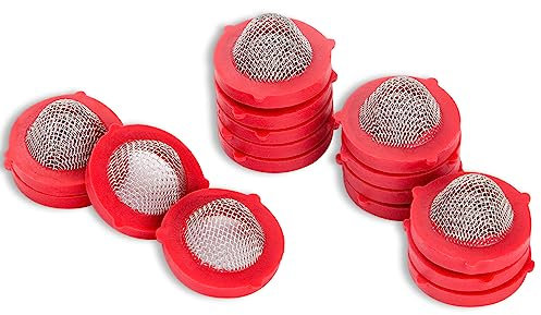 Breezliy 20 Pieces Stainless Steel Filter Hose Washers Inlet Hose Screen Washer Repair Kit for 5/8 inch Washing Machine and 3/4 inch Garden Hose Connector