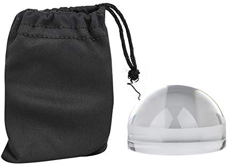 Alvinlite 6-fache Kuppel-Briefbeschwerer-Lupe, Acryl-Leselupe, Kuppellupe, Schreibtisch-Karte, Vergrößerungsspiegel, Optische Halbkugellinse (78 Mm)