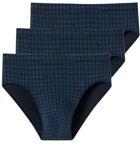 Schiesser 3er Pack Cotton Casual Organic Cotton - Herren - Mini Slip/Unterhose - Baumwolle