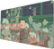 Mauspad mit Kawaii-Bärmotiv, Größe XL, Anime, 80 x 40 cm, grüne Schreibtischunterlage, Tastaturmatte, koreanische Bürosachen, für Büro, Gaming, Arbeit