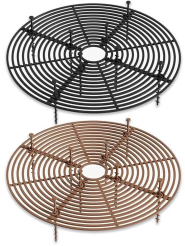 Protection Plante Chat, 2 Pièces Grilles de Pots de Plantes Cache-Pot de Fleurs Jusqu'à 30 cm Couvercle de Protection du Sol pour Pots de Fleurs