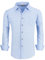 Alex Vando Herren-Hemd, knöpfbar, knitterfrei, 4-Wege-Stretch-Druck, Business-Hemd, 04 Lt Blue Plaid, XL