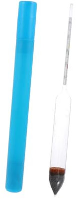 DRESSOOS Meerwasser-densitometer – Aquarium-messgerät Glas-Salimeter Zur Genauen Salzgehaltsmessung