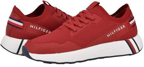 Tommy Hilfiger Tenis Arosa para mujer, Rojo -, 35 EU