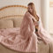 Lanqinglv Kuscheldecke Flauschig Decke Rosa,Dicke Kuscheldecke Groß Plüsch Flanell Decke,Weiche Warme Winter Couchdecke Überwurfdecke Sofadecke Tagesdecke Für Bett Couch,220x240 cm