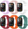 BDIG 6 Stück Silikon Sport Armband Kompatibel mit Xiaomi Smart Band 9 Pro/8 Pro Damen Herren,Weiche Ersatzarmbänder Kompatibel mit Xiaomi Smart Band 8 Pro